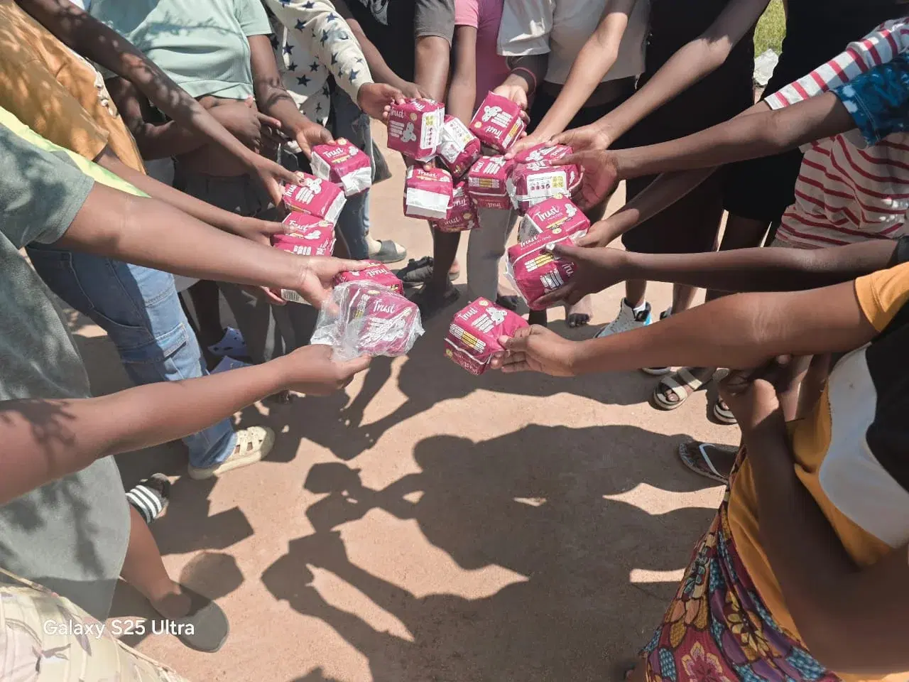 Menstrual Hygiene Management programme on the ground